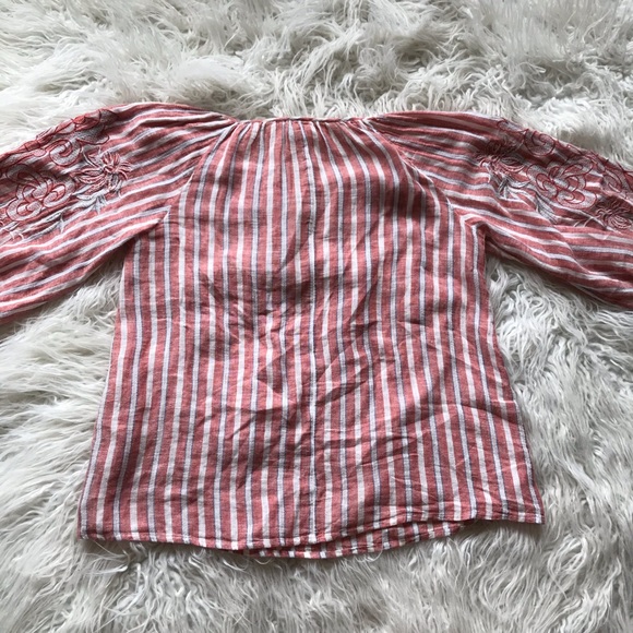 Akemi‎ + Kin for Anthropologie Audria Peasant Top - Picture 7 of 7